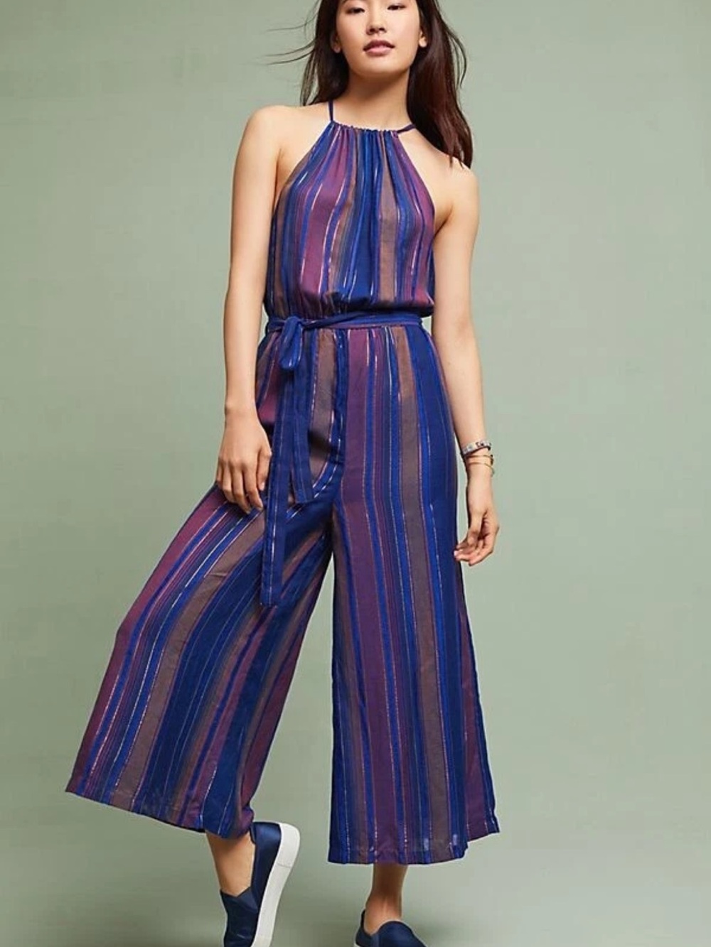 Anthropologie Cleobella Lois Wide-Leg Jumpsuit